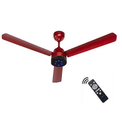 Xuga Aether F7R 3-Blade BLDC Ceiling Fan | 1200mm Sweep | 380 RPM High-Speed Motor | 220 CMM Air Delivery | Energy Saving 28W with 6+ Boost Speeds & Low THD | Copper Motor | 5 Years Warranty