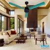 Xuga Aether F7T-D 3-Blade BLDC Ceiling Fan | 1200mm Sweep | 380 RPM High-Speed Motor | 220 CMM Air Delivery | Energy Saving 28W with 6+ Boost Speeds & Low THD