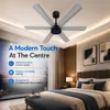 XUGA Jovian F6G-D 1200mm High-Speed Ceiling Fan | 210 CMM Airflow | 320 RPM Motor | 6+Boost Speed Settings | Copper Motor | 5 Years Warranty