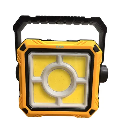 Xuga XBD03 Solar LED Toolbox - 6000K Daylight, IP65 Waterproof, USB Rechargeable Lithium Tool Box with Switch Light