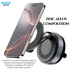 XUGA XMS11B 360° Vacuum Magnetic Phone Holder | Car Mount with Suction Cup | Holder for Car | Gym | Smooth Surface | Compatible with iPhone Android and All Smartphones