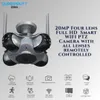Cybernautt Z20G Security Camera Outdoor NON-SOLAR , 20MP WiFi PTZ Camera with Weatherproof, Built-In Siren, Two-Way Audio, Color Night Vision, 128GB SD Support