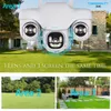 Cybernawutt Z18C Triple Lens Security Camera – 6MP  WiFi Outdoor with Night Vision & PIR Detection