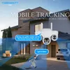 Cybernawutt Z18C Triple Lens Security Camera – 6MP  WiFi Outdoor with Night Vision & PIR Detection