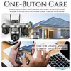 Cybernautt Z18U 18MP WiFi Security Camera, AI Human Detection, Triple-Lens, Full-Color Night Vision, Two-Way Audio, Waterproof Outdoor Surveillance