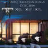 Cybernautt Z18U 18MP WiFi Security Camera, AI Human Detection, Triple-Lens, Full-Color Night Vision, Two-Way Audio, Waterproof Outdoor Surveillance