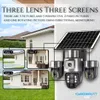 Cybernautt X18F Wireless 4G Outdoor Camera - 18MP Dual Solar Powered, 10X optical Zoom, Pan/Tilt, Two-Way Audio, AI Motion Detection , All 3 lens mobile operated