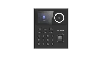 HIKVISION DS-K1T320EFWX Biometric Face Recognition Door Lock System, 2.4 Inch LCD, 2MP 720p Camera, WiFi + Ethernet, EM Card Reader, Anti-Tamper, Door Contact, for Office/Building Security