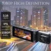 Cybernautt A3L Dashcam Front and Rear Inside, 3 Channel Triple Lens Car Camera, Built in WiFi, 170° Wide Angle, Night Vision, 3.16inch IPS Screen, Parking Mode, G-Sensor, Loop Recording