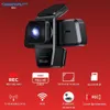 Cybernautt A3J Triple Lens Dash Cam | 3 Channel WiFi Car Camera with Infrared Night Vision & 170° Wide Angle | 3-Inch IPS Screen