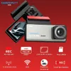 Cybernautt A3N Triple Dash Cam: 3 Channel WiFi Car Camera with Night Vision, 170° Wide Angle, 2Inch Screen, G-Sensor Parking Mode, Loop Recording (up to 128GB SD)