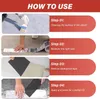 ZynkSeal Aluminum Foil Butyl Waterproof Tape | Heavy Duty Leak Repair Roof Sealant Tape | Self-Adhesive, Heat Resistant Tape for Pipe, Roof, Wall, Window Cracks | Multi-Purpose with Scraper (Pack of 3)
