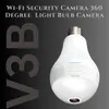 Cybernautt V3B 3MP Bulb WiFi Camera – 1080P E27 Hidden Security Camera, Dual-Light Night Vision, 2.4GHz Remote Access