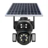 Cybernautt X8A 4G LTE Solar Security Camera, No WiFi Needed, Dual Lens 8MP Outdoor Wireless, AI Humanoid Detection, Full Color Night Vision, Two-Way Talk, 8000mAh Battery, 8W Solar, TF 128GB