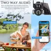 Cybernautt X8A 4G LTE Solar Security Camera, No WiFi Needed, Dual Lens 8MP Outdoor Wireless, AI Humanoid Detection, Full Color Night Vision, Two-Way Talk, 8000mAh Battery, 8W Solar, TF 128GB