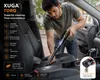XUGA Torq 17000Pa Cordless Car Vacuum Cleaner | 3 Speed Wireless Handheld Vacuum with 7800mAh Battery, LED Light, Power Bank & 10 Attachments | High Power Car Cleaning Vacuum