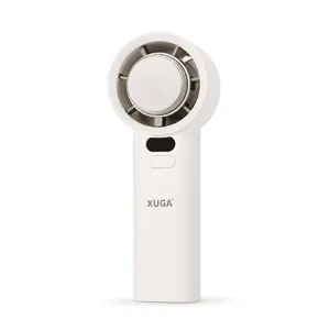 XUGA BAE Handheld Portable Fan - 14000 RPM Turbo Cooling | 5600mAh Rechargeable Battery | 12-Hour Runtime | 100-Speed Personal Air Cooler | Advanced High-Velocity Travel Fan