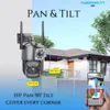 Cybernautt Z4D 4MP Wi-Fi CCTV Camera, 2 Lenses with 3 Views, Best Security Camera with Pan-Tilt & AI Human Detection, Color Night Vision, Two-Way Audio, Motion Alerts, App Remote Viewing, Supports 128GB & Cloud Storage