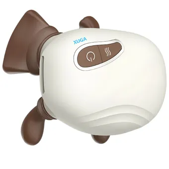 XUGA HM030 Brown Neck Massager – 4D Kneading, 3 Modes, USB Rechargeable 2000mAh, 10W 5V, Body Care for Shoulder & Neck