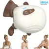XUGA HM030 Brown Neck Massager – 4D Kneading, 3 Modes, USB Rechargeable 2000mAh, 10W 5V, Body Care for Shoulder & Neck