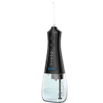 Xuga Aqura L6B Handheld Water Flosser – 300ml Tank, 3 Pressure Levels, 1500mAh Battery, IPX65 Waterproof, Type-C Charging – Portable Dental Irrigator for Home & Travel