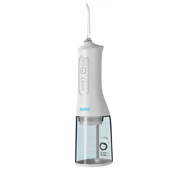 Xuga Aqura L6W Handheld Water Flosser – 300ml Tank, 3 Pressure Levels, 1500mAh Battery, IPX65 Waterproof, Type-C Charging – Portable Dental Irrigator for Home & Travel