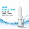 Xuga Aqura L6W Handheld Water Flosser – 300ml Tank, 3 Pressure Levels, 1500mAh Battery, IPX65 Waterproof, Type-C Charging – Portable Dental Irrigator for Home & Travel