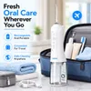 Xuga Aqura L6W Handheld Water Flosser – 300ml Tank, 3 Pressure Levels, 1500mAh Battery, IPX65 Waterproof, Type-C Charging – Portable Dental Irrigator for Home & Travel