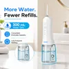 Xuga Aqura L6W Handheld Water Flosser – 300ml Tank, 3 Pressure Levels, 1500mAh Battery, IPX65 Waterproof, Type-C Charging – Portable Dental Irrigator for Home & Travel
