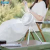 Xuga Zuvo F21 Air Cooling Fan – 6-Blade Portable Fan with LED Light, 3 Speed Levels, 2000mAh Battery, Type-C Charging – Ideal for Hotel, Outdoor & Household Use