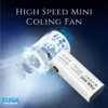 Xuga RIZZ X05-W Handheld Air Cooling Fan, 6000mAh Rechargeable Portable Fan with 100 Adjustable Wind Speeds, 6-Blade Design, 3-6H Working Time, Type-C Charging, Quiet Personal Fan for Travel, Office, Outdoor