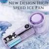 Xuga RIZZ X05-P Handheld Air Cooling Fan, 6000mAh Rechargeable Portable Fan with 100 Adjustable Wind Speeds, 6-Blade Design, 3-6H Working Time, Type-C Charging, Quiet Personal Fan for Travel, Office, Outdoor