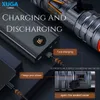 XUGA Akma Series Lumos 7W LED Flashlight – 10,000-Hour Lifetime, USB & AAA Battery Powered, Rechargeable Emergency Camping & Hiking Light