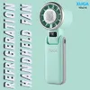 XUGA YOLO-G Handheld Air Cooling Fan – 4000mAh Battery, 5 Speeds, Brushless Motor, 10.5W Power, USB Type-C Charging – Portable Fan for Travel, Office, Outdoor Sports