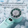 XUGA YOLO-G Handheld Air Cooling Fan – 4000mAh Battery, 5 Speeds, Brushless Motor, 10.5W Power, USB Type-C Charging – Portable Fan for Travel, Office, Outdoor Sports