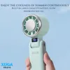 XUGA YOLO-G Handheld Air Cooling Fan – 4000mAh Battery, 5 Speeds, Brushless Motor, 10.5W Power, USB Type-C Charging – Portable Fan for Travel, Office, Outdoor Sports