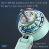 XUGA YOLO-G Handheld Air Cooling Fan – 4000mAh Battery, 5 Speeds, Brushless Motor, 10.5W Power, USB Type-C Charging – Portable Fan for Travel, Office, Outdoor Sports