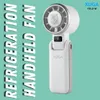 XUGA YOLO-W Handheld Air Cooling Fan – 4000mAh Battery, 5 Speeds, Brushless Motor, 10.5W Power, USB Type-C Charging – Portable Fan for Travel, Office, Outdoor Sports