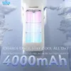 XUGA YOLO-W Handheld Air Cooling Fan – 4000mAh Battery, 5 Speeds, Brushless Motor, 10.5W Power, USB Type-C Charging – Portable Fan for Travel, Office, Outdoor Sports