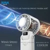 XUGA YOLO-W Handheld Air Cooling Fan – 4000mAh Battery, 5 Speeds, Brushless Motor, 10.5W Power, USB Type-C Charging – Portable Fan for Travel, Office, Outdoor Sports