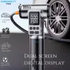 Cybernautt Y400 Digital Tire Inflator – 150Psi Dual Cylinder, 4000mAh Cordless Air Pump for Car, Motorcycle, Bike & Ball