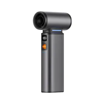Xuga Y500 Air Duster & Vacuum Cleaner – 130,000 RPM Turbo Jet Fan, 5000Pa Suction, 8000mAh Battery – Stepless Speed Control for PC, Camera, TV, Phone
