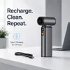 Xuga Y500 Air Duster & Vacuum Cleaner – 130,000 RPM Turbo Jet Fan, 5000Pa Suction, 8000mAh Battery – Stepless Speed Control for PC, Camera, TV, Phone