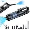 Cybernautt Y600-G 4-in-1 Portable Vacuum & Air Duster – 8KPa Suction, 6000mAh Battery, Stepless Speed Control