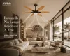 XUGA Velor F11W 1200mm Premium BLDC Ceiling Fan with Remote Control, Wooden Finish, Sweep: 1200 mm , Copper Motor , 5 Years Warranty