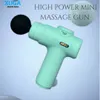 Xuga JX205 Mini Massage Gun – 1400mAh Long-Lasting Battery, 24W Powerful Motor, 8.4V, 3300 RPM Max, 5V-2A USB Charging – Deep Tissue Handheld Percussion Massager