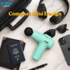 Xuga JX205 Mini Massage Gun – 1400mAh Long-Lasting Battery, 24W Powerful Motor, 8.4V, 3300 RPM Max, 5V-2A USB Charging – Deep Tissue Handheld Percussion Massager