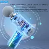 Xuga JX205-B Mini Massage Gun – 1400mAh Long-Lasting Battery, 24W Powerful Motor, 8.4V, 3300 RPM Max, 5V-2A USB Charging – Deep Tissue Handheld Percussion Massager