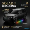Cybernautt F119 Wireless Solar Charging Bluetooth Speaker – 10W Outdoor Portable Speaker with Bluetooth v5.3, 1000-2000mAh Battery, 3-5 Hours Playtime