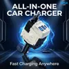 XUGA XA12 Car Charger – QC3.0 Fast Charging, Type-C Universal Adapter with Overcurrent Protection (9V/2A Input, 9V-12V/1.5A Output)
